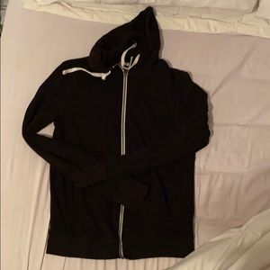 Womens long sleeve zip up hoodie